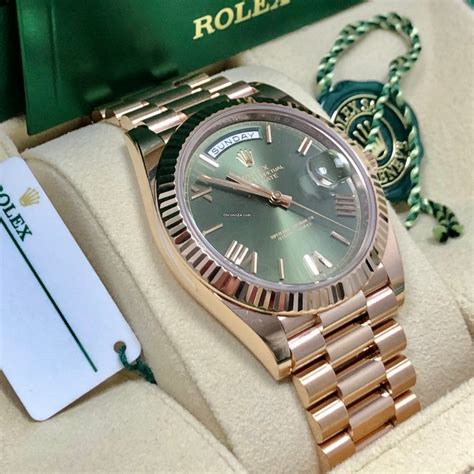 how much is a rose gold presidential rolex|Rolex day date 228235.